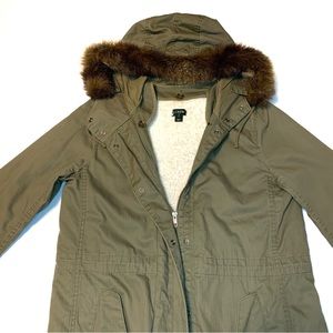 Vintage J.Crew Utility Jacket Removable Sherpa Lining